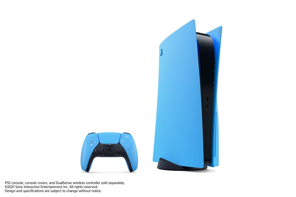 PlayStation 5 Standard Cover Starlight Blue konzolborító