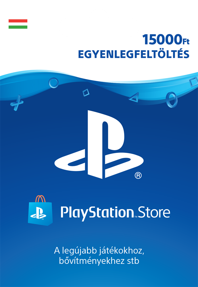 PlayStation Network 15000Ft-os feltöltőkártya