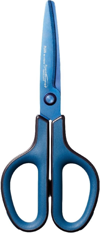 Plus Japan Fitcut Prémium 17,5 cm diplomatakék titániumbevonatú olló