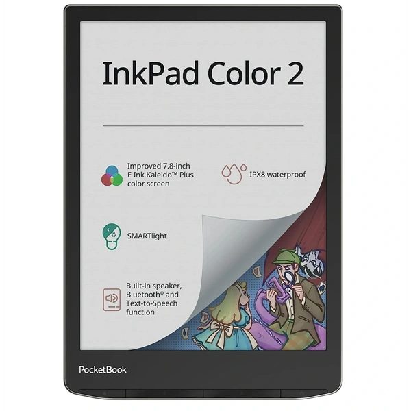 PocketBook PB743C-N-WW InkPad Color 2 7,8" E-Book olvasó