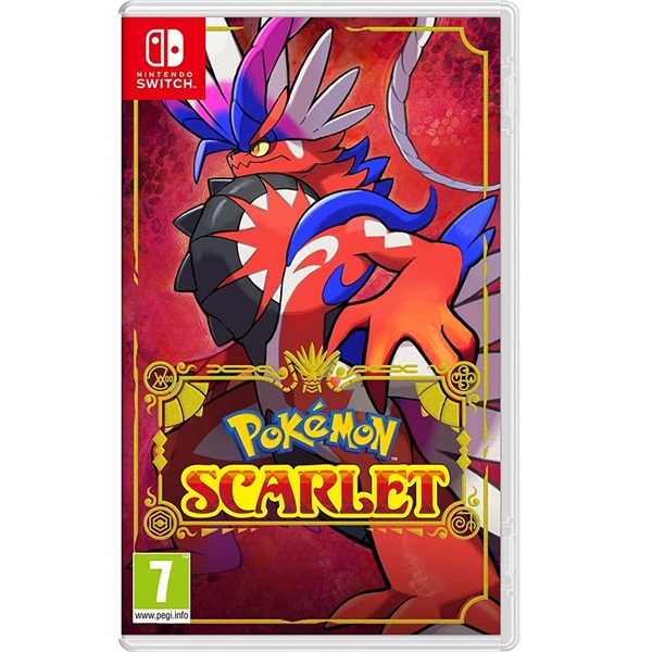 Pokémon Scarlet Nintendo Switch játékszoftver (Használt - A)