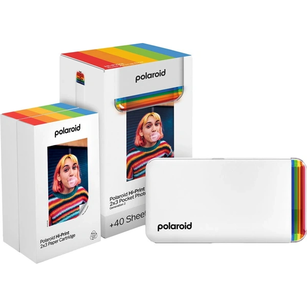 Polaroid HI-PRINT GEN2 2X3 fotónyomtató+fotópapír