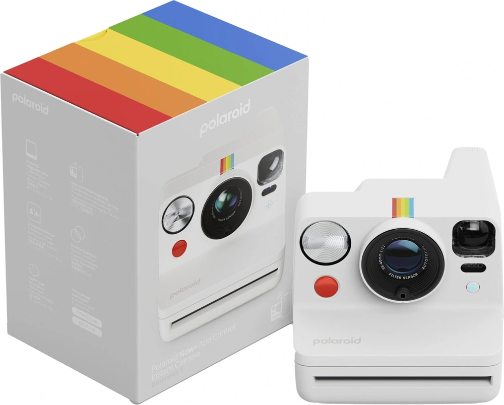Polaroid NOW+ G3 instant fehér fényképezőgép