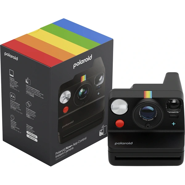 Polaroid NOW+ G3 instant fekete fényképezőgép