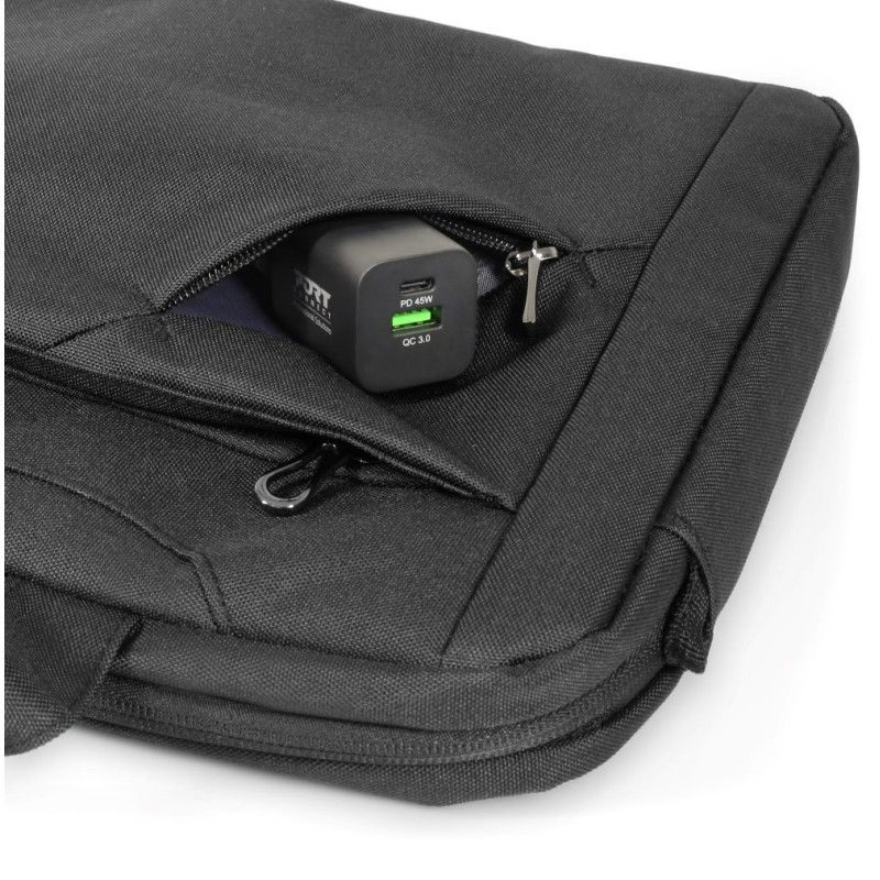 Port Designs 135172 Sydney Eco 15,6" fekete notebook táska