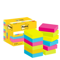 Post-It Energy 38x51mm 12 tömb/cs öntapadós jegyzettömb 100% PEFC, SGSCH-PEFC-COC-110078