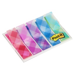 Post-it 684 skótkockás 12x43mm öntapadós 5x20db jelölőcímke