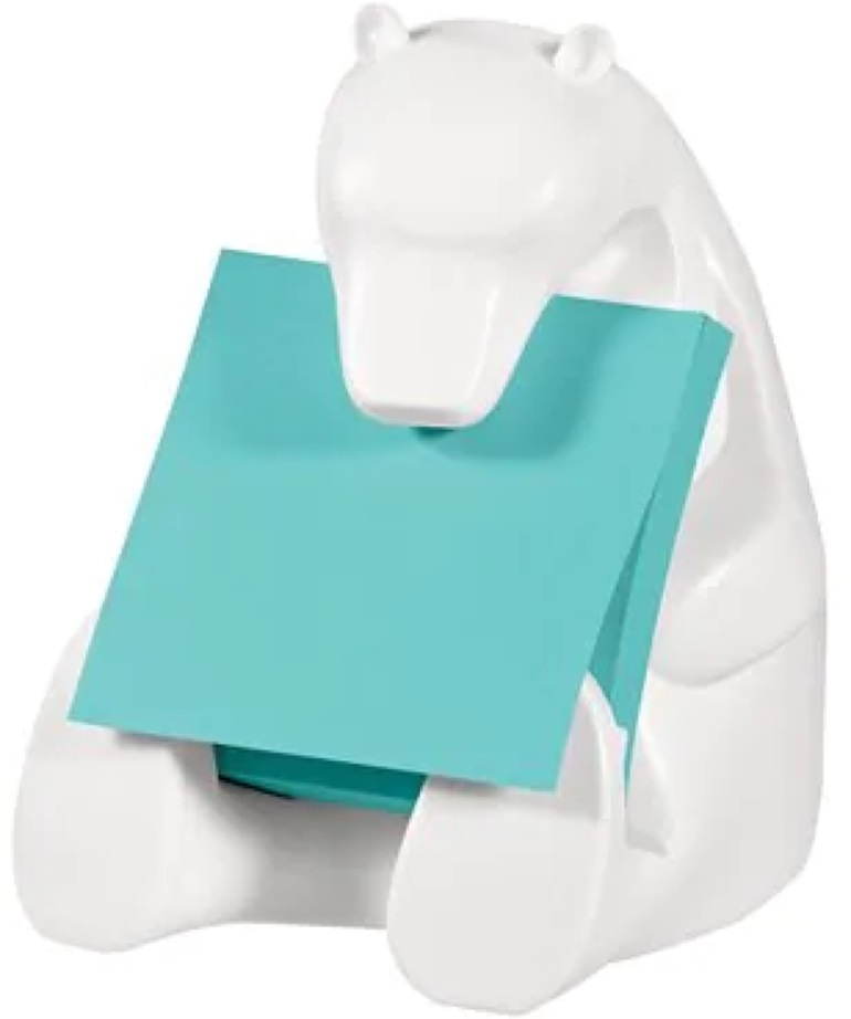 Post-it jegesmedve  Z-adagoló