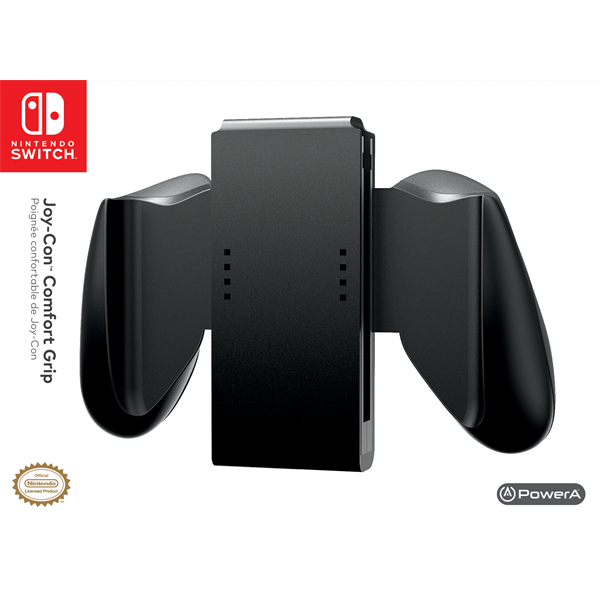 PowerA 1501064-01 Comfort Grip Nintendo Switch Joy-Con fekete kontroller markolat