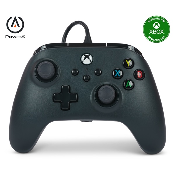PowerA 1519265-02 Xbox Series X|S/Xbox One vezetékes fekete kontroller