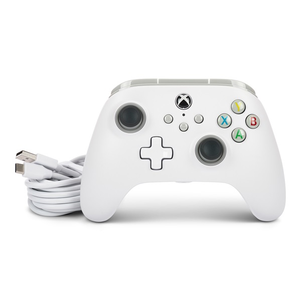 PowerA 1519365-02 Xbox Series X|S vezetékes fehér kontroller
