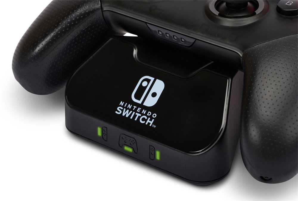 PowerA 1525991-01 Nintendo Switch/Lite/OLED Charging Base fekete kontroller töltőállomás