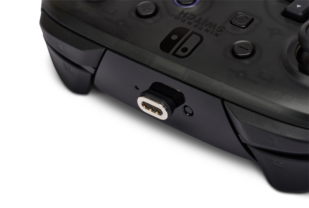 PowerA 1525991-01 Nintendo Switch/Lite/OLED Charging Base fekete kontroller töltőállomás (Újracsomagolt)