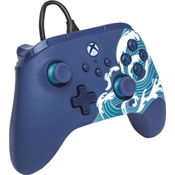 PowerA Advantage Aqua Wave kék Xbox Series X|S vezetékes kontroller