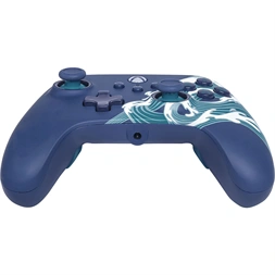 PowerA Advantage Aqua Wave kék Xbox Series X|S vezetékes kontroller