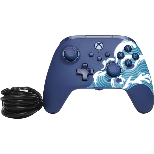 PowerA Advantage Aqua Wave kék Xbox Series X|S vezetékes kontroller