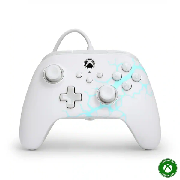 PowerA Advantage Arctic Ice fehér Xbox Series X|S vezetékes kontroller