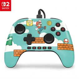 PowerA Advantage Mario Time Nintendo Switch 2 vezetékes kontroller