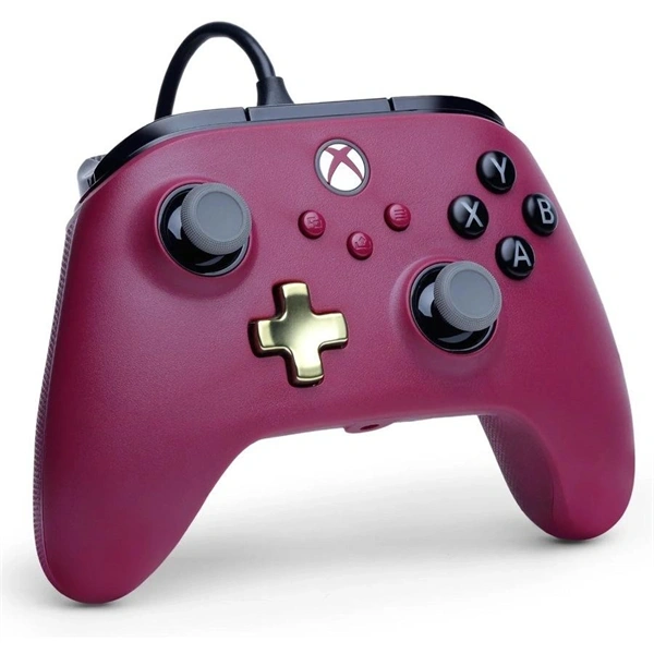 PowerA Advantage PLUS Burgindy Xbox Series X|S vezetékes kontroller