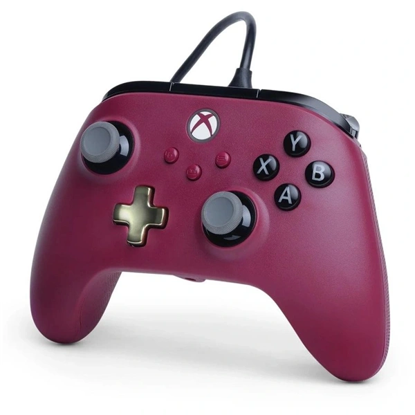 PowerA Advantage PLUS Burgindy Xbox Series X|S vezetékes kontroller