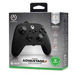 PowerA Advantage PLUS Charcoal Xbox Series X|S vezetékes kontroller