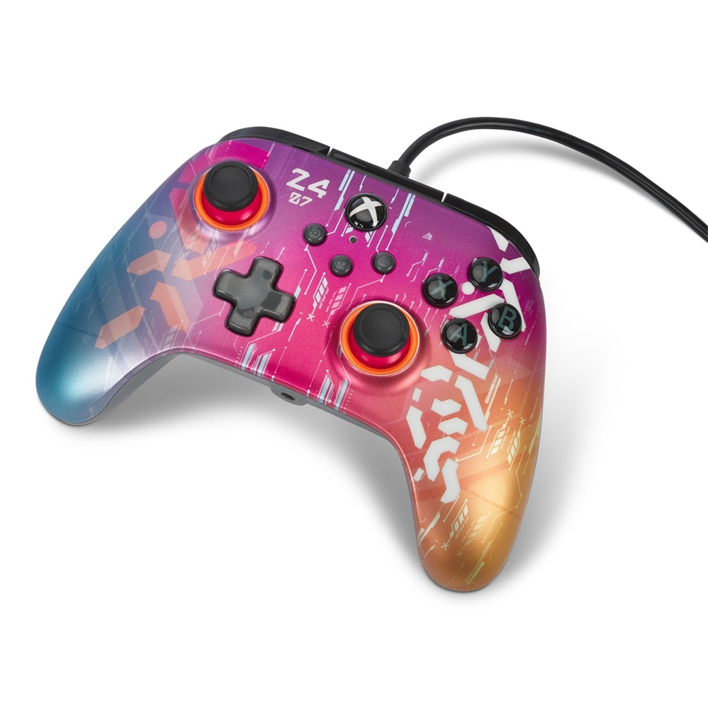 PowerA XBGP0186-01 Advantage Xbox Series X|S/Xbox One vezetékes Cyber Style kontroller