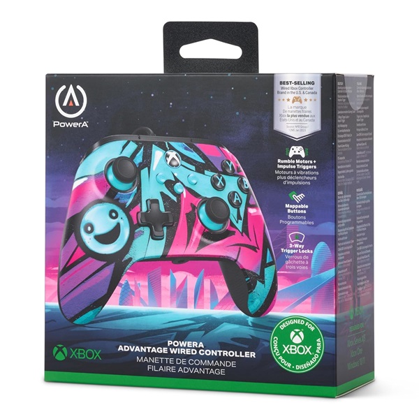 PowerA XBGP0027-01 Advantage Xbox Series X|S vezetékes Wildstyle kontroller