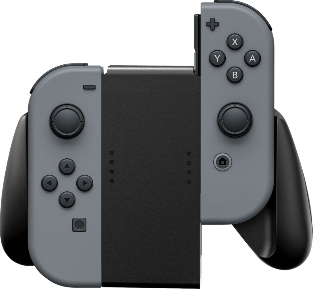 PowerA 1501064-01 Comfort Grip Nintendo Switch Joy-Con fekete kontroller markolat
