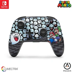 PowerA Enhanced Lumectra Nintendo Switch Ghost Peek a vezeték nélküli kontroller