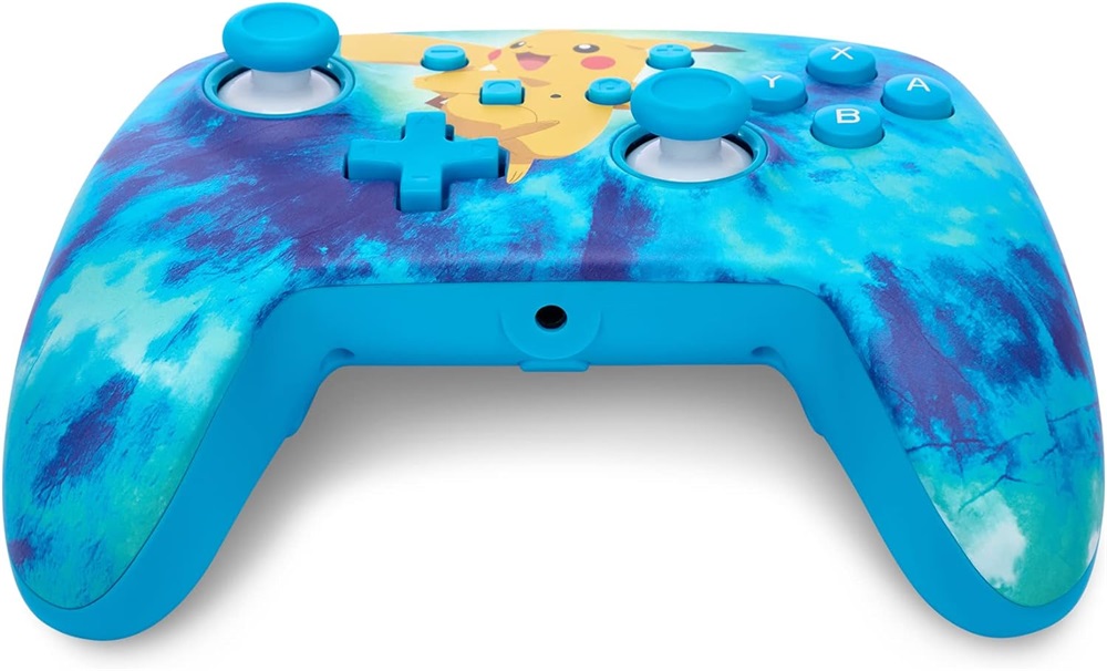 PowerA NSGP0090-01 Enhanced Nintendo Switch vezetékes Tie Dye Pikachu kontroller