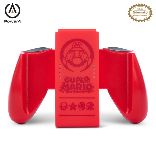 PowerA NSAC0058-02 Comfort Grip Nintendo Switch Joy-Con Super Mario Red kontroller markolat