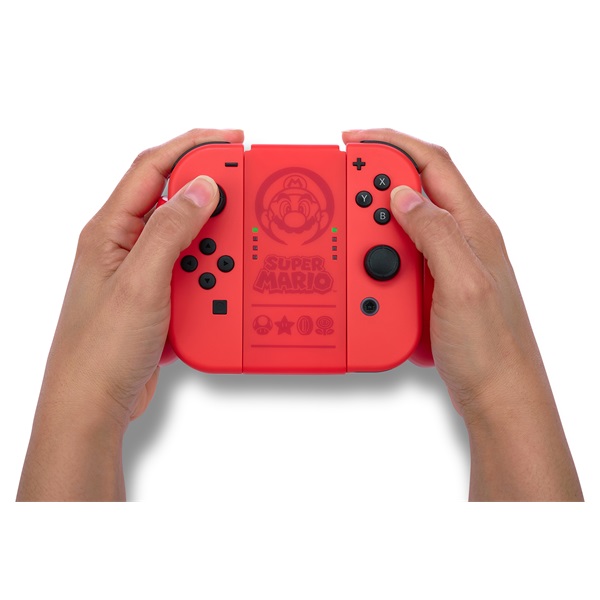 PowerA NSAC0058-02 Comfort Grip Nintendo Switch Joy-Con Super Mario Red kontroller markolat