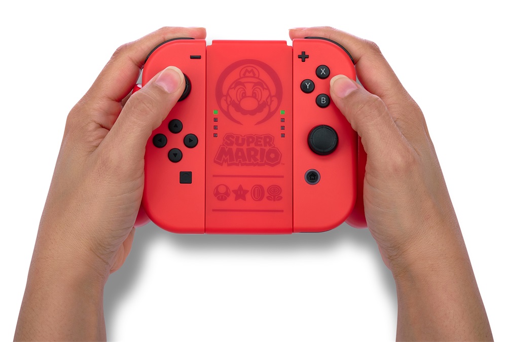 PowerA NSAC0058-02 Comfort Grip Nintendo Switch Joy-Con Super Mario Red kontroller markolat