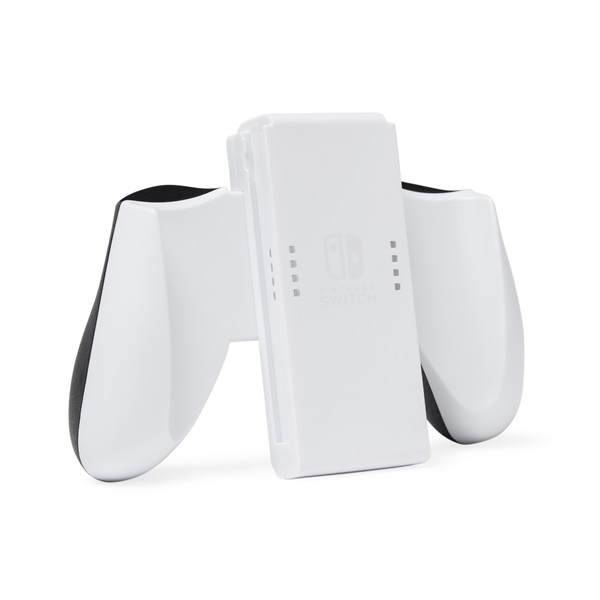 PowerA NSAC0293-01 Comfort Grip Nintendo Switch Joy-Con fehér kontroller markolat
