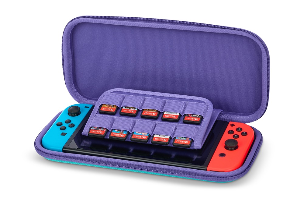 PowerA NSCS0234-01 Slim Nintendo Switch/OLED/Lite Tie-Dye Pikachu & Eevee védőtok