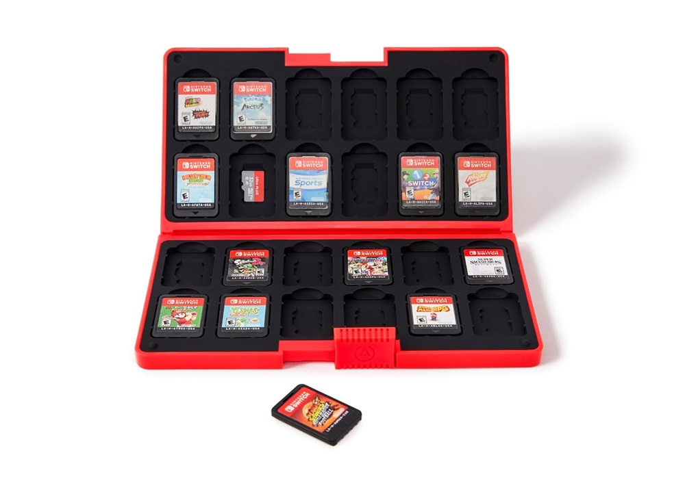 PowerA NSCS0292-01 Game XL Card Case Nintendo Switch Heroes vs Villains játékkártya tartó