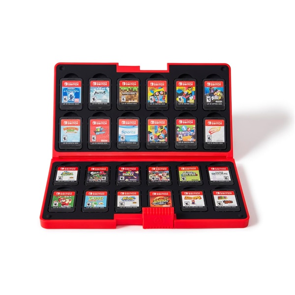 PowerA NSCS0292-01 Game XL Card Case Nintendo Switch Heroes vs Villains játékkártya tartó