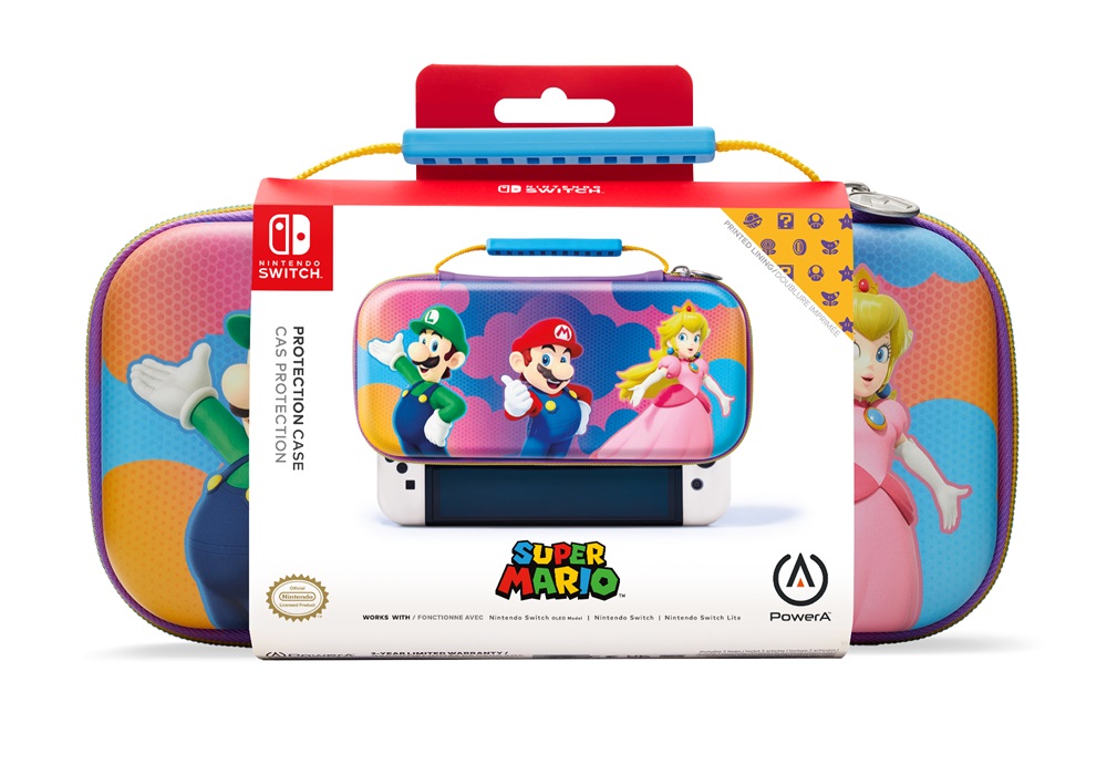 PowerA NSCS0302-01 Nintendo Switch/OLED/Lite Color Splash Heroes védőtok