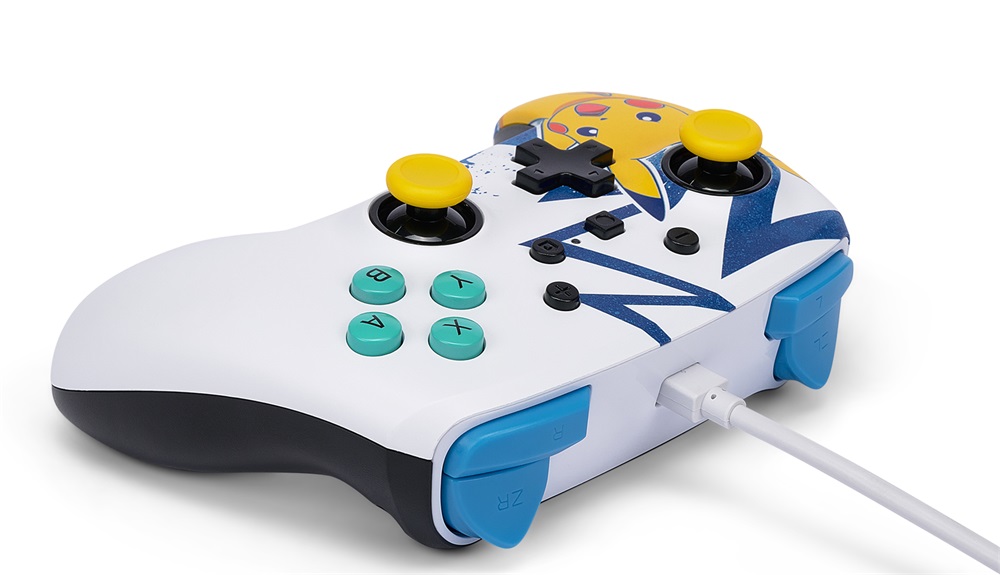 PowerA NSGP0041-01 Enhanced Nintendo Switch vezetékes Pikachu High Voltage kontroller