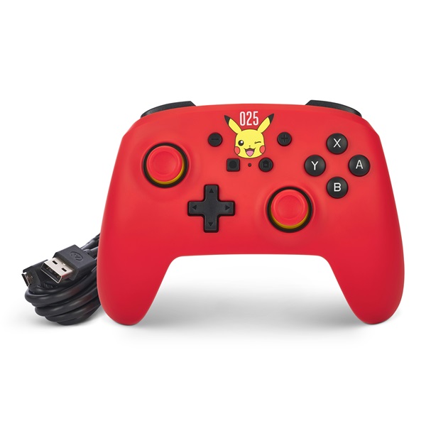 PowerA NSGP0200-01 Nintendo Switch vezetékes Laughing Pikachu kontroller