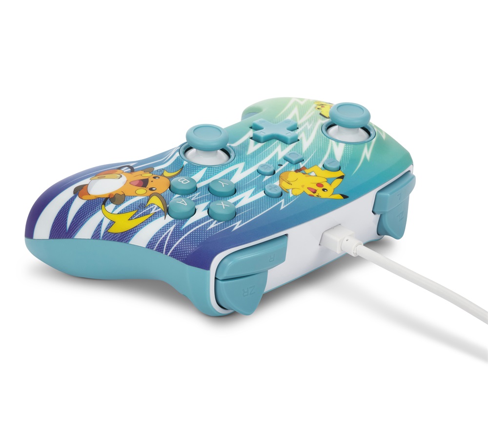 PowerA NSGP0221-01 Enhanced Nintendo Switch vezetékes Pikachu Evolution kontroller