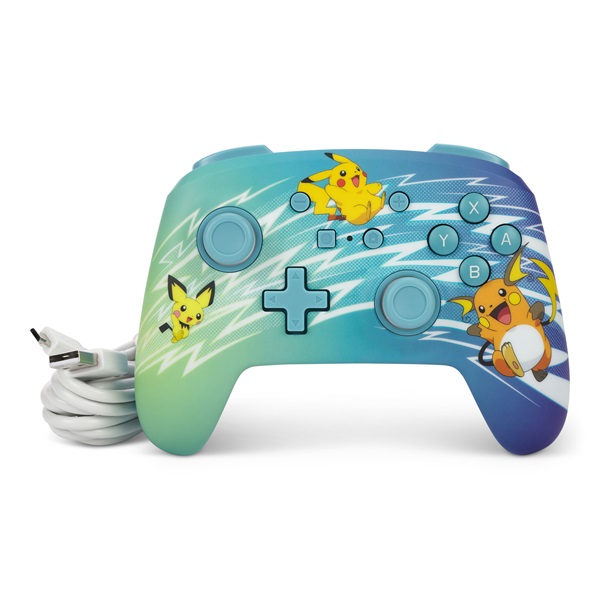 PowerA NSGP0221-01 Enhanced Nintendo Switch vezetékes Pikachu Evolution kontroller