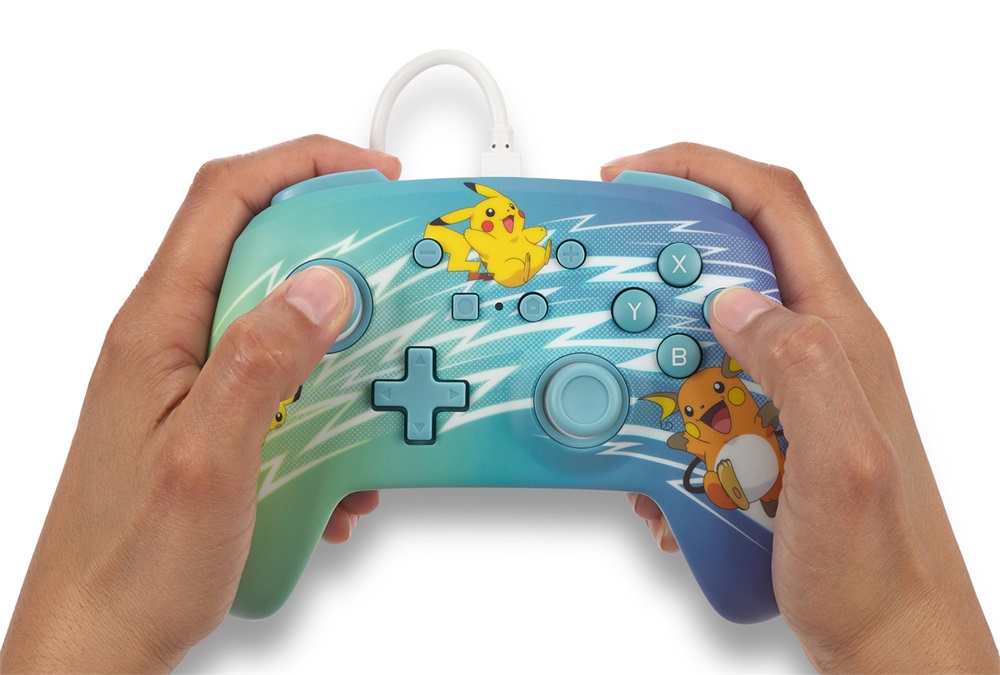 PowerA NSGP0221-01 Enhanced Nintendo Switch vezetékes Pikachu Evolution kontroller