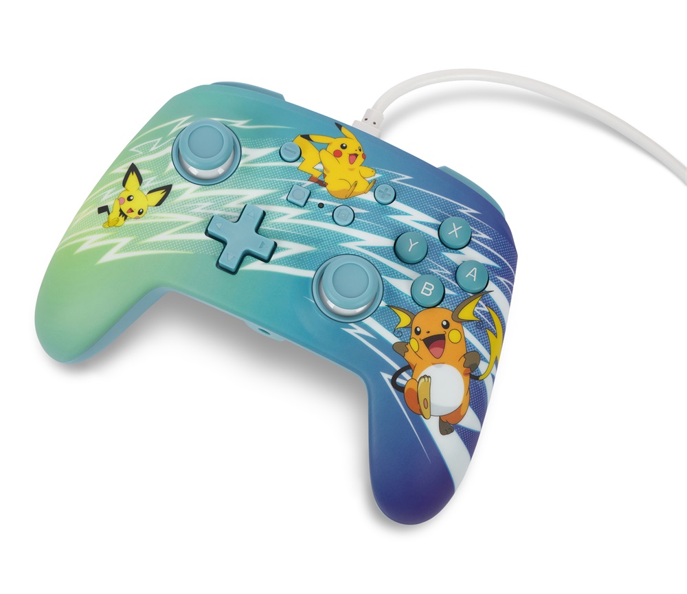 PowerA NSGP0221-01 Enhanced Nintendo Switch vezetékes Pikachu Evolution kontroller