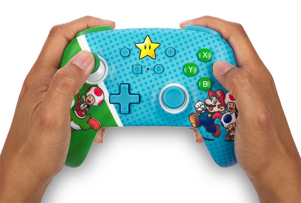 PowerA NSGP0260-01 Enhanced Nintendo Switch vezeték nélküli Superstar friends kontroller