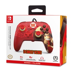 PowerA NSGP0281-01 Enhanced Nintendo Switch vezetékes Donkey Kong Flex kontroller