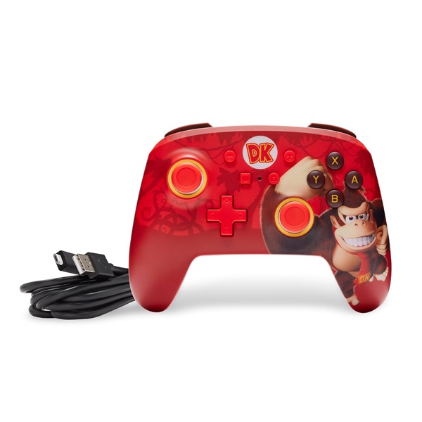 PowerA NSGP0281-01 Enhanced Nintendo Switch vezetékes Donkey Kong Flex kontroller