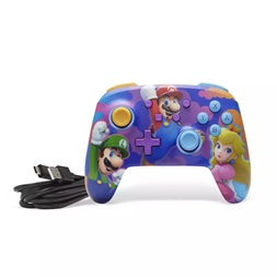 PowerA NSGP0287-01 Enhanced Nintendo Switch vezeték nélküli Color Splash Heroes kontroller