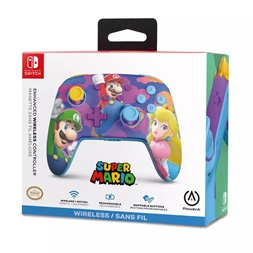 PowerA NSGP0287-01 Enhanced Nintendo Switch vezeték nélküli Color Splash Heroes kontroller