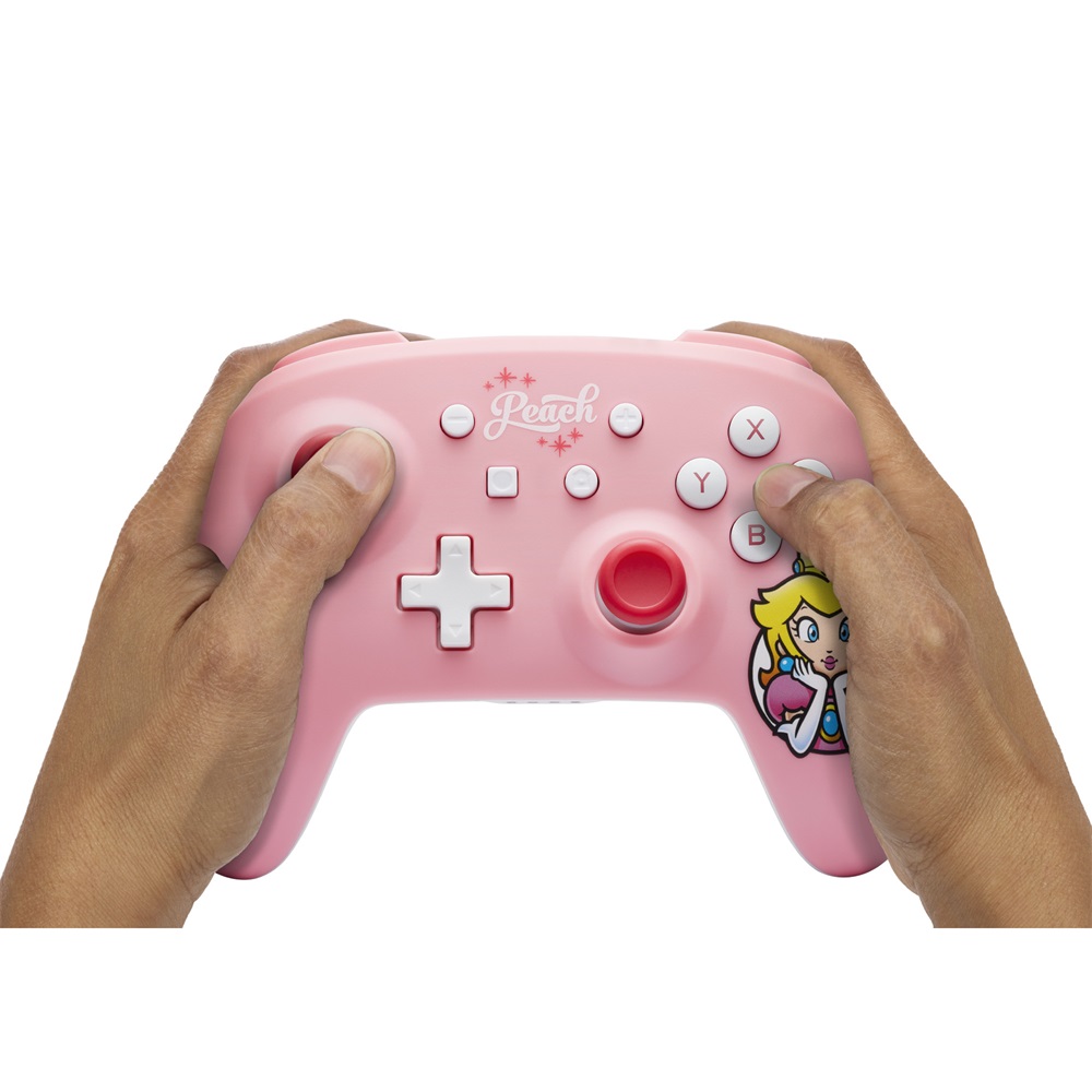 PowerA NSGP0289-01 Nintendo Switch vezeték nélküli Princess Peach Pink kontroller